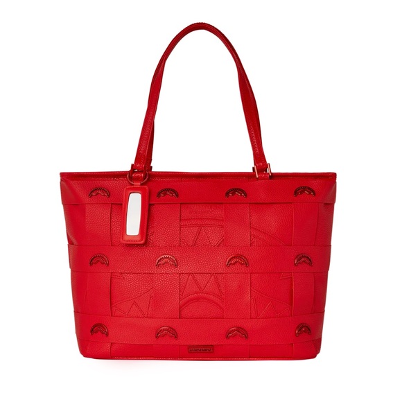 Sprayground Limited Edition SUPER HOT FIRE CLASSIC TOTE - Picture 2 of 6